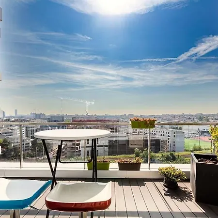 Entier Terrasse View Parking Gratuit Appartamento